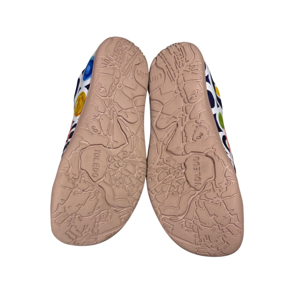 UIN Oopsie Daisy Lightweight Slip-On Canvas Shoes EUC Women's Size 9.5 - Picture 6 of 6